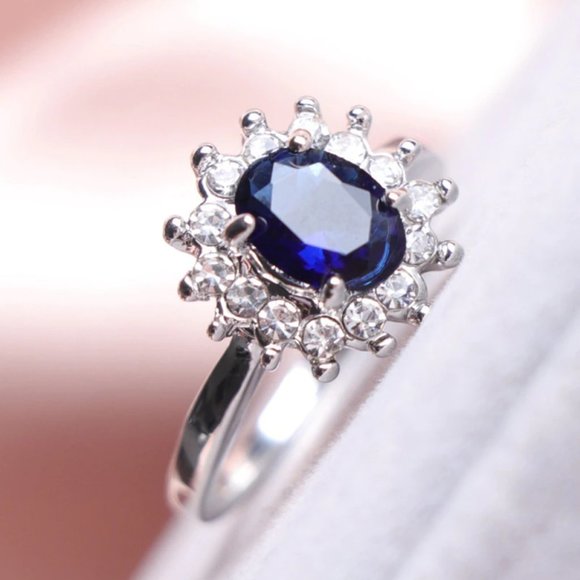 💎NWT Sapphire ring-size 6 - Picture 2 of 6